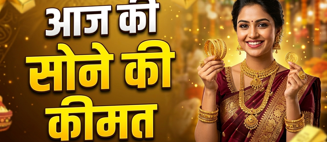 Gold rate today in India