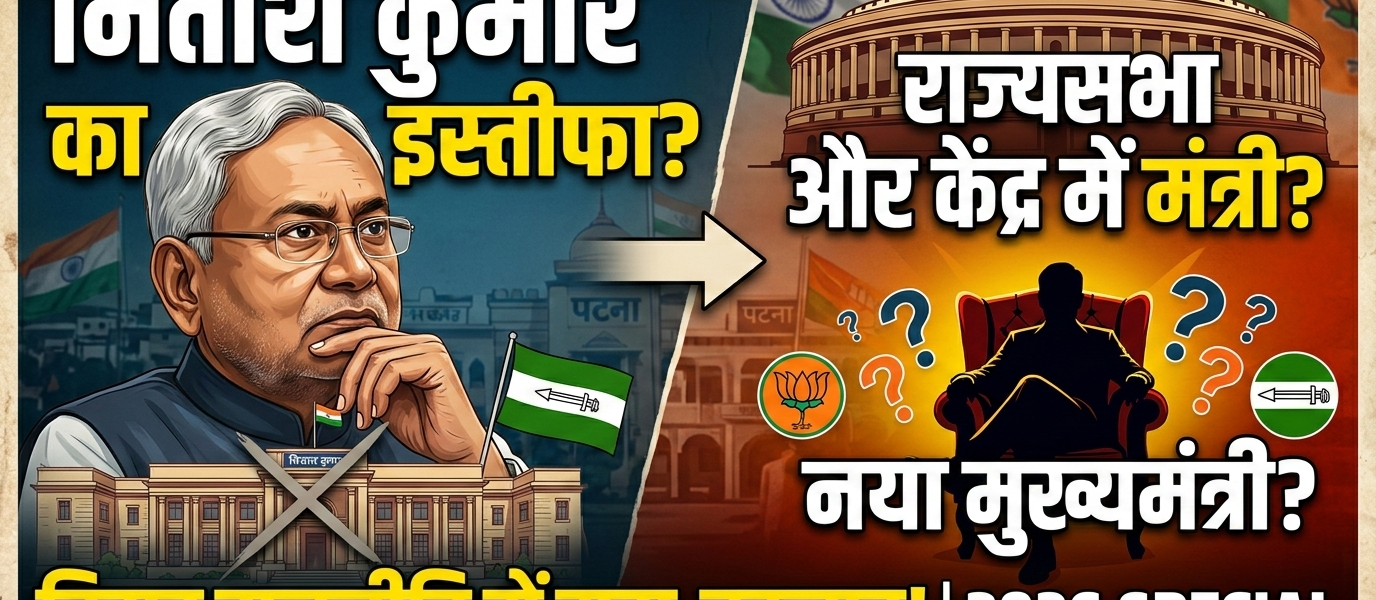 नितीश कुमार का इस्तीफा अब बिहार का अगला मुख्यमंत्री कौन ?
