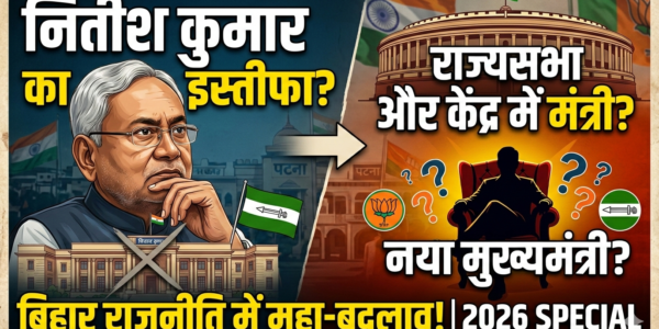 नितीश कुमार का इस्तीफा अब बिहार का अगला मुख्यमंत्री कौन ?