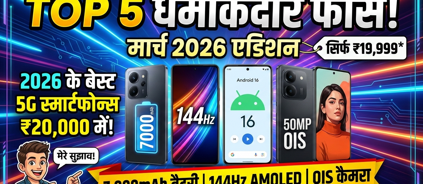 Best 5G phone under 20000 2026