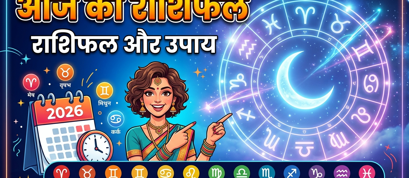 Aaj ka rashifal , daily horoscope in hindi
