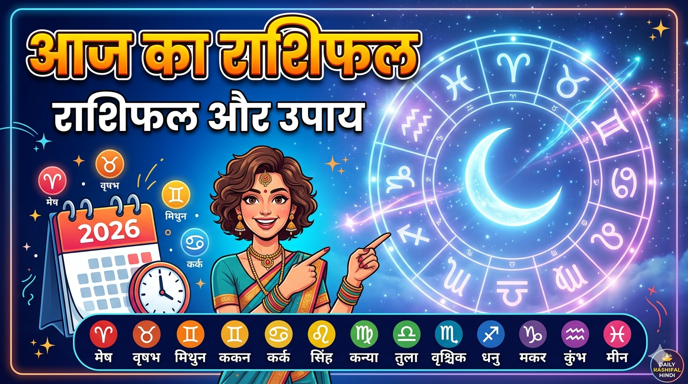 Aaj ka rashifal , daily horoscope in hindi
